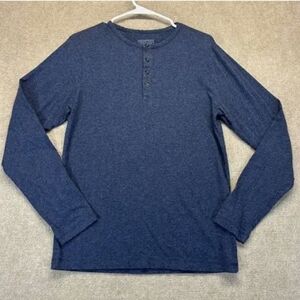 Patagonia Blue Long Sleeve Tee Relaxed Fit